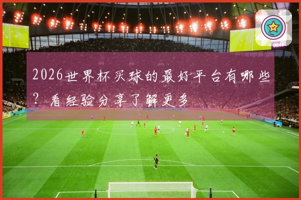 2026世界杯买球的最好平台有哪些？看经验分享了解更多